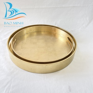 ถาดเสิร์ฟเคลือบสีทองสุดหรู - Product Image 6