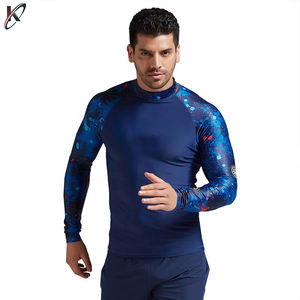 Chaleco Rash Sublimado para Hombre con Mangas Largas Camisa de Natación con Protección UV de Secado Rápido - Product Image 6