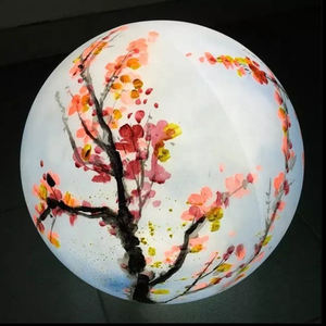 Boule lumineuse RGB led flottante de <span class=keywords><strong>piscine</strong></span>, 100 x cm, colorée à la main, imperméable, éclairage d'extérieur - Product Image 2