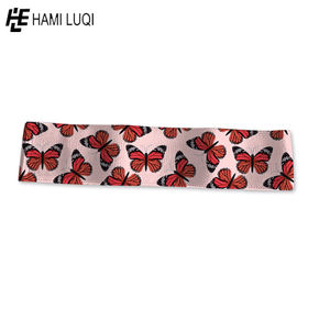 Vente en gros tissu imprimé personnalisé coton logo personnalisé Fitness hanche cercle boucle butin bandes de résistance maison gym yoga fessiers niveaux ensemble - Product Image 3