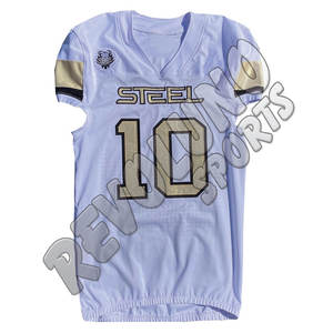 Uniforme de football américain par sublimation maillots de football confortables sublimés à séchage rapide ensemble de gants vêtements de haute qualité en gros - Product Image 3