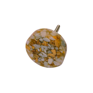 ลูกบิดประตูและมือจับประตูตกแต่งทำจากหินและเรซิน งานแฮนด์เมดสำหรับเฟอร์นิเจอร์ ผลิตในอินเดีย ขนาดความคลาดเคลื่อน 2 ซม. - Product Image 2