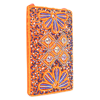 Funda de ganchillo bordada a mano para teléfono móvil, diseño elegante, personalizada, 2022