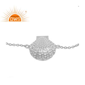 Bracelet en argent massif 925, modèle de créateur avec chaîne, vente en gros, bijoux fins, vente en gros - Product Image 1