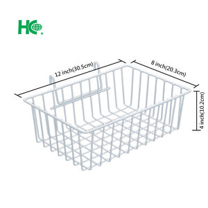 HC HC-2448 Metal Eco-Friendly Reusable Tool-Free Multifunction Subrack Frame Storage <b>Baskets</b> - Product Image 1