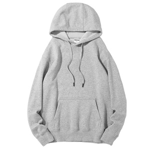 Hot Selling <b>Pullover</b> Plain Oversized Polyester Cotton Printed <b>Men</b> Hoodies - Product Image 5