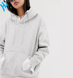 2025 nouveauté conception travail en vrac Top qualité tissu 100% coton tenue décontracté sur la taille pour les femmes à capuche - Product Image 3