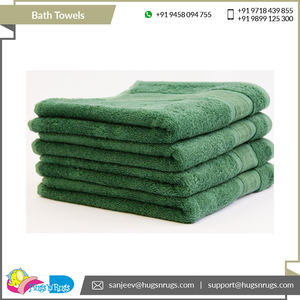 Toalla de Baño Jacquard 100% Algodón Tejido - Tamaño y Logotipo Personalizables, Hermosos Colores, Secado Rápido y Duradera, Servicios OEM Disponibles en India - Product Image 5