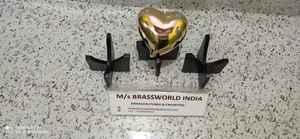 Souvenir en forme de cœur à prix abordable, fournitures d'enterrement, d'urne de crémation, brasworld inde - Product Image 4