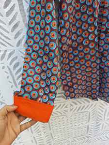 High Quality Cotton Block Printing Fabric <b>Shirt</b> With Turn Down Collar Button Down <b>Men's</b> <b>Shirt</b> Casual <b>Party</b> <b>Men's</b> Clothing - Product Image 2