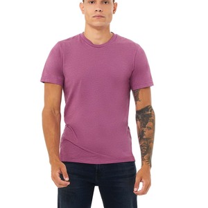 ขายส่งBELLA + ผ้าใบUnisex CVC Jersey Teeเสื้อT SLIM FITลูกเรือคอเสื้อยืดUnisexเฮฟวี่เวทTeeเสื้อT - Product Image 1