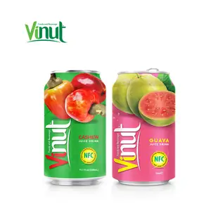Booth Juice Bulk Puree Bottle 330ml Canned VINUT Guava Fruit Juice Booth Can (tinned) Fresh-squeezed Kosher Normal HACCP GMP ISO