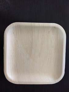 จานและจานแกะสลักเป็นมิตรต่อสิ่งแวดล้อมเครื่องใช้บนโต๊ะอาหารใบปาล์มอาเนก้าธรรมชาติแบบ100% เป็นมิตรกับสิ่งแวดล้อมจากอินเดียสลักลายพืช - Product Image 4