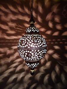 New Handmade Decorative Metal/Moroccan Iron Brass <b>Hanging</b> Pendant <b>Light</b> for Indoor and <b>Outdoor</b> Wedding Decor in Best Quality - Product Image 2