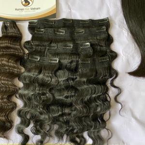 Máquina de trama de pelo, color natural, ondulado, profundo, doble textura, 8-34 pulgadas de longitud, cutícula, pelo alineación, precio competitivo - Product Image 4