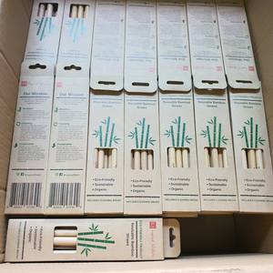 High Quality <b>Bamboo</b> Disposable <b>Straws</b> Box Set with Custom Logo Factory Sale From Eco2Go Vietnam - Product Image 4