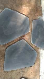 แผ่นปูหินบะซอลต์สีดำของอินเดียภูมิทัศน์ภายนอกสวน hardscape หินขั้นบันไดแบบสุ่มสำหรับทางเดิน - Product Image 3