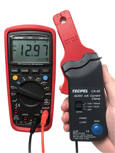 TECPEL CA-60 AC/DC Pince Ampèremétrique - Product Image 6