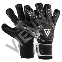 Gants de gardien de but de football professionnels de haute qualité, respirants, ajustables, à coupe négative, en caoutchouc de latex épaissi, protection des doigts