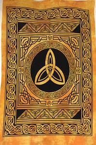 Póster de algodón, tapiz pequeño, pentagrama amarillo, bosque, árbol, elefante, colgante de pared, lote de 24 Uds. Por consignadores indios - Product Image 5