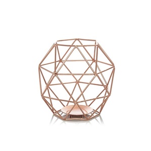 Luxury Handcrafted Gold-Plated Decorative Small <b>Tea</b> Light Shaped Handcrafted Metal Candle Holder - Product Image 1