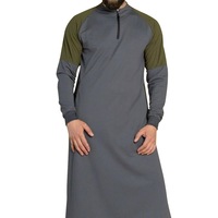 Jubbah Thobe pour Hommes, Logo Personnalisé, Design Arabe/Islamique, Grande Taille, Modeste, Léger, Styles Printemps 2026 2027, 100% Coton, Fabrication Usine