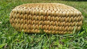 กระเป๋าถือสตรีลายหญ้าทะเลทรงกลมแนววินเทจกระเป๋าถือสำหรับผู้หญิงกระเป๋าสานสำหรับใส่ไปทะเลทำด้วยมือจากเวียดนาม - Product Image 6