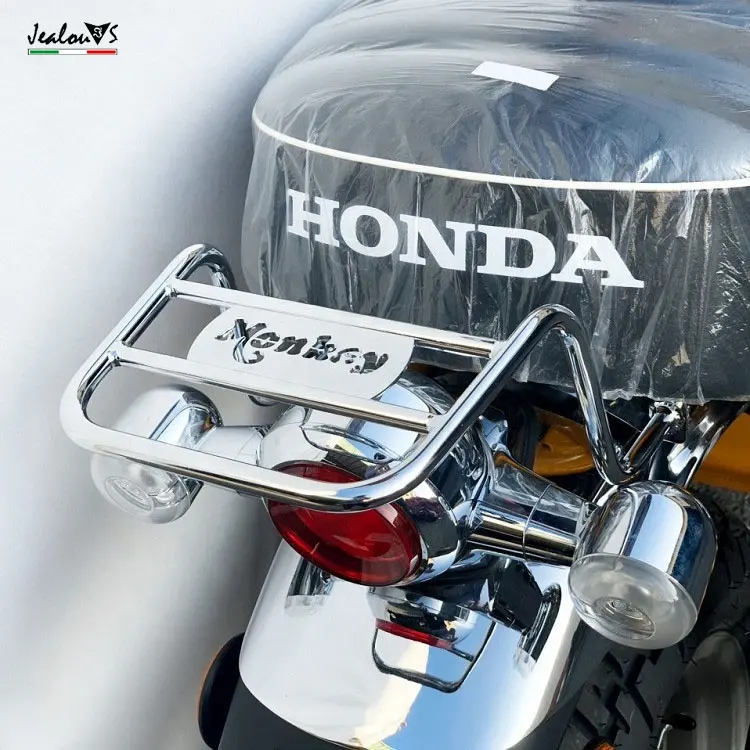 Support de rangement pour moto, porte-bagages arrière, pour HONDA, grille avec rangement, 1 pièce, MONKEY125 18-ON