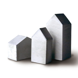 แม่พิมพ์รูปทรงบ้านคอนกรีต DIY สำหรับทำกระถางต้นไม้และงานตกแต่ง - Product Image 1