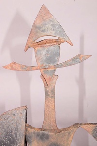 Sculpture en métal brutaliste - Product Image 3
