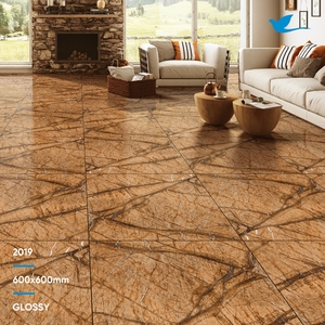Carreaux de céramique en porcelaine indiens en vente chaude, prix bas, simples et élégants, carreaux de sol en céramique émaillés 600x600MM - Product Image 6