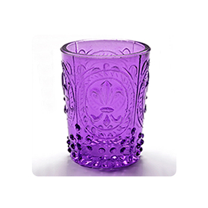 Bulk Price Candle Glass Home <b>Decoration</b> Glass Colorful Clear Glass Candle Jars With Wooden <b>Lid</b> - Product Image 1