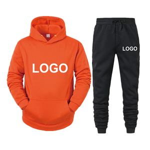 Unisex Regular Fit Midweight Premium Quality <b>Polyester</b>/Cotton Fleece Hoodie <b>Tracksuit</b> Breathable Casual Adults Autumn Sweatsuit - Product Image 6