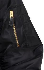 เสื้อแจ็คเก็ตบอมเบอร์ผู้ชายน้ําหนักเบาพิเศษสีที่กําหนดเองยืนปกไนลอนวัสดุเสื้อแจ็คเก็ตเครื่องบินทิ้งระเบิดสําหรับบุรุษ - Product Image 5