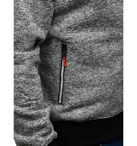 Sweat à capuche à fermeture éclair pour femmes, pull-over à manches longues, en molleton épais, Logo personnalisé imprimé, toutes les tailles, 100 - Product Image 4