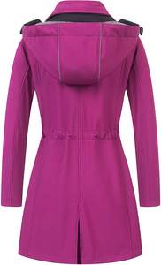 Chaqueta softshell para mujer, ropa regular, chaquetas y abrigos de invierno - Product Image 2