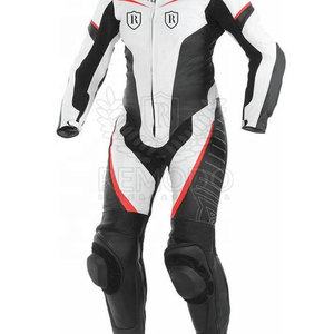 Traje de Motociclismo de Una Pieza en Cuero para Hombre, Anticaídas y Resistente al Desgaste, Conjunto de Carreras para Motocicleta y Automóvil, Ropa Deportiva - Product Image 2