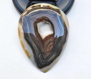 Geoda de Ágata de Botsuana, Gema Amarilla Druzy para la Fabricación de Joyas, Gema Suelta al por Mayor de Alta Calidad - Product Image 2