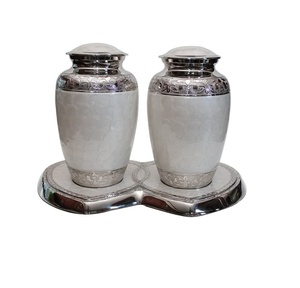 Urnas acompañantes de cremación funeraria de latón macizo para adultos pareja Fabricante Mayorista venta directa de fábrica - Product Image 2