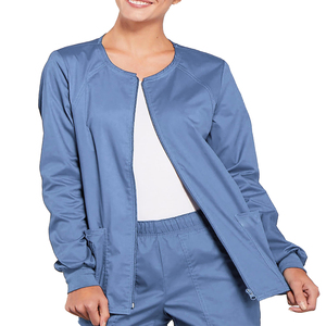 OEM Customized New Style unisex <b>Jacket</b> in <b>light</b> blue Color micro Polyester <b>jacket</b> as per customer requirement and demand. - Product Image 1