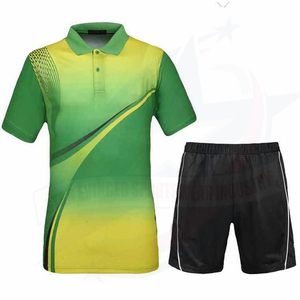 Pakistan Fabricant Haute Qualité 100% Polyester Tennis Porter Costume Logo Personnalisé Sportswear Tennis Uniforme - Product Image 2
