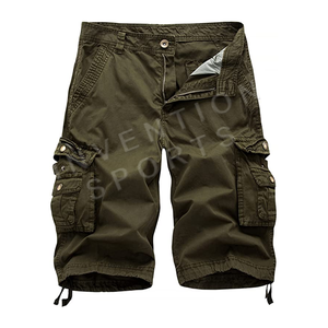 Shorts de la meilleure qualité pour hommes, multi-poches, couleur personnalisée, shorts cargo classiques, shorts décontractés de grande taille à des prix très bas - Product Image 5