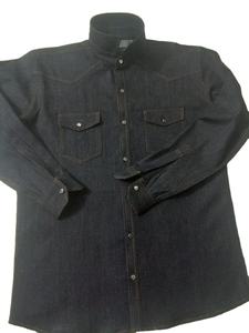 Durable Work Shirt in Polycotton or <b>Denim</b> <b>Material</b> Custom Made - Product Image 4