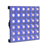 Projecteur de lumière à matrice Led, 36x3w, Rgb, équipement d'éclairage de scène Dmx, lampes Dj musique, panneau de commande vocale, lampes pour décorations de fête de Concert