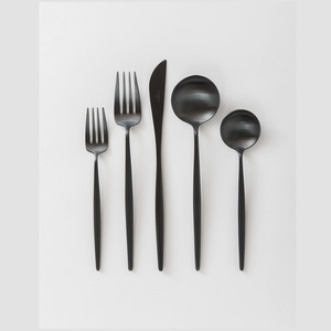 Vaisselle au design admirable, ensemble de cuillères à couverts en or pour la maison et les fêtes de mariage, ensemble de couverts décoratifs - Product Image 6