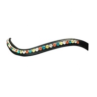 Bandeau décoratif en cuir pour chevaux