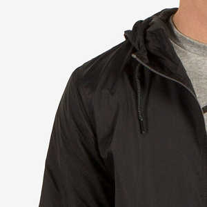 Veste coupe-vent à capuche imperméable et coupe-vent pour hommes avec poche pour piste de ski snowboard veste d'automne en coton avec fermeture éclair - Product Image 3