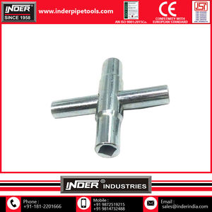 Herramienta de plomería de llave de agua de cuatro vías de alta calidad OEM de grado industrial multifunción personalizable directo del exportador de India - Product Image 3