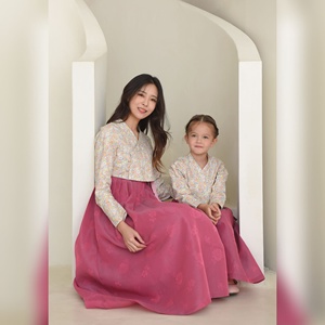 2021 nuovi bambini tradizionali Hanbok Sunshine Blossom Jeogori & abito senza maniche - Product Image 3