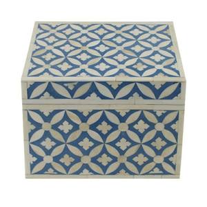 Cajas de MDF con Incrustaciones de Hueso al por Mayor, Diseño Geométrico, Madreperla Verde, Vajilla Decorativa Pulida, Estilo Americano Lametierartz - Product Image 4